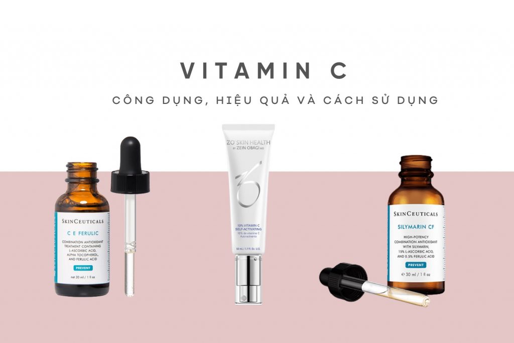 SERUM VITAMIN C VÀ NHỮNG ĐIỀU CẦN LƯU Ý