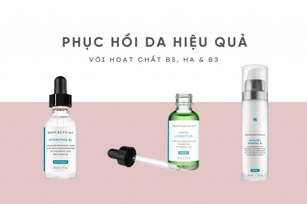 TỔNG HỢP CÁC THÀNH PHẦN GIÚP PHỤC HỒI DA TỔN THƯƠNG