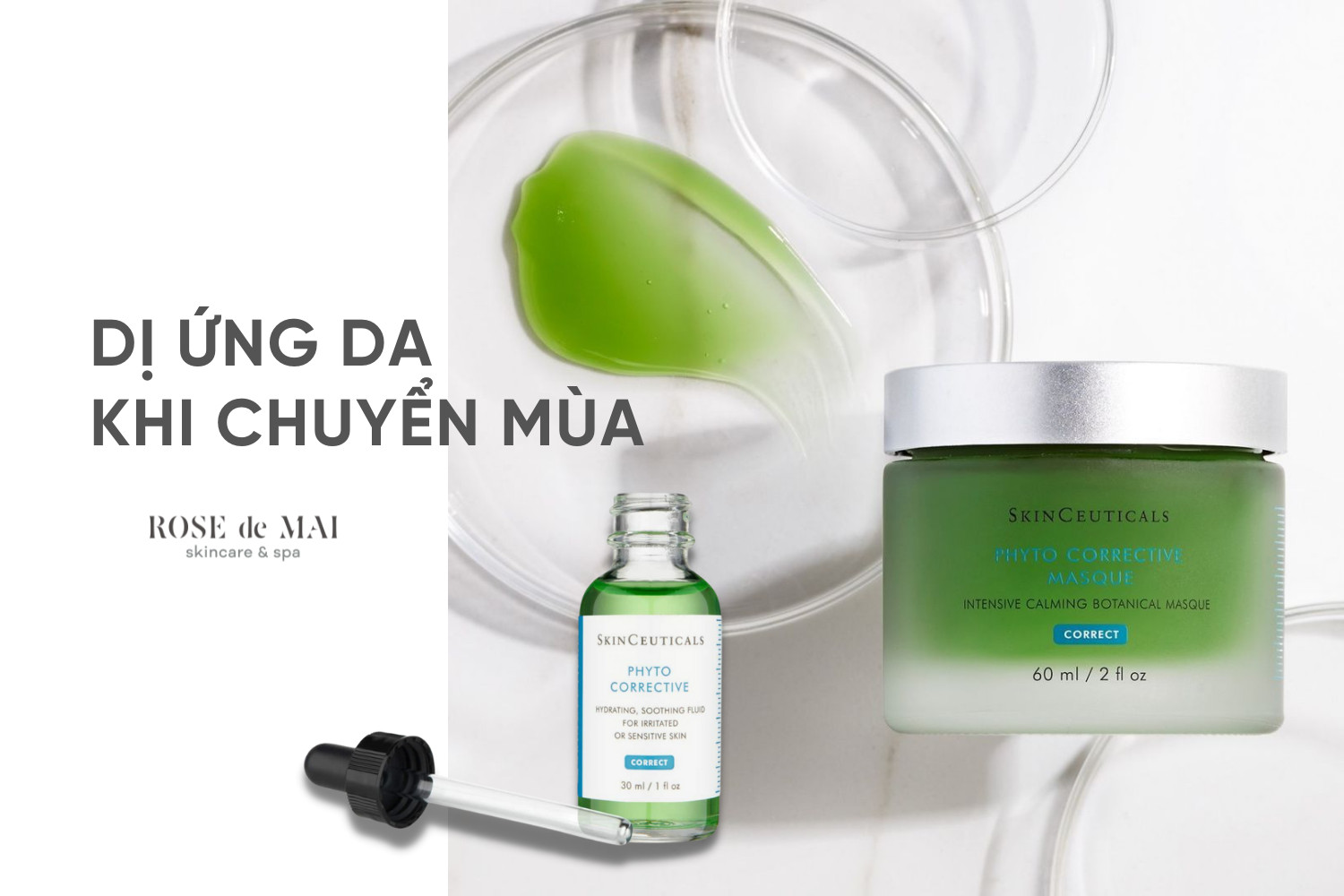 DỊ ỨNG DA KHI CHUYỂN MÙA – NGUYÊN NHÂN VÀ CÁCH PHÒNG TRÁNH
