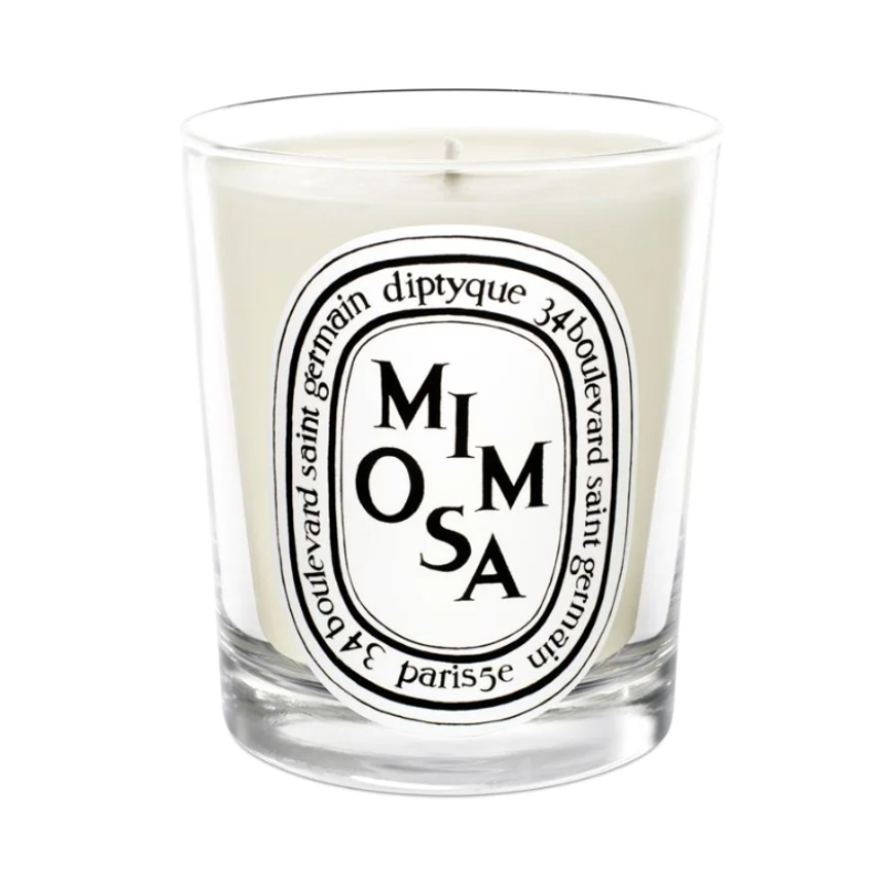 Mimosa candle