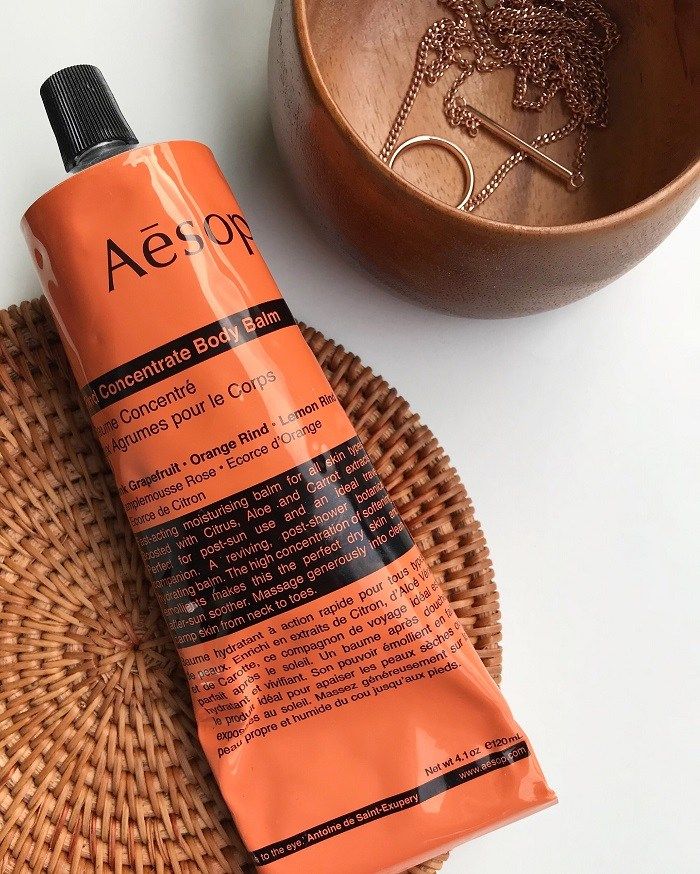 aesop rind concentrate body balm