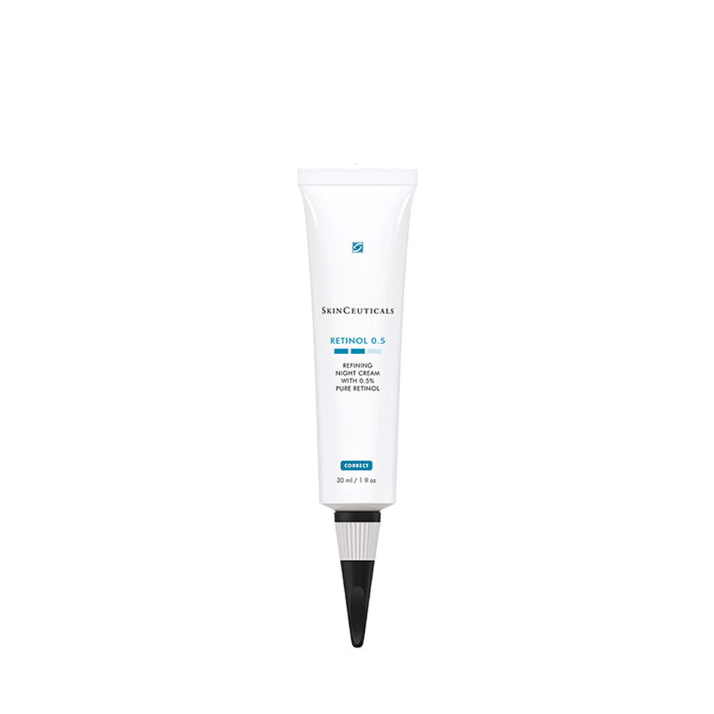 retinol 0.5 giúp làm giảm các khuyết điểm trên da