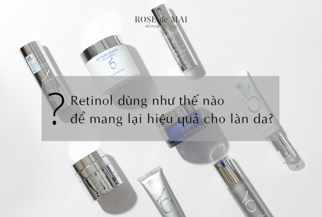 retinol dùng như thế nào?