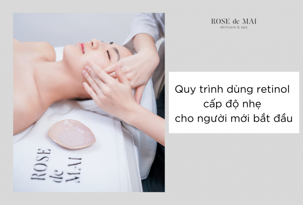 Quy trình dùng retinol