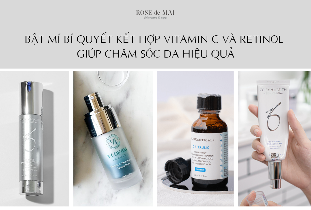 Bật mí bí quyết kết hợp Vitamin A và Retinol giúp chăm sóc da hiệu quả