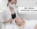 liệu trình chăm sóc da mặt